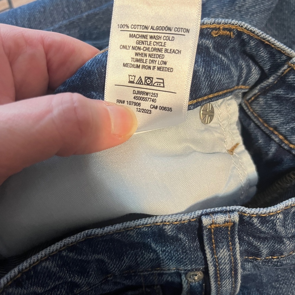 NWT Hudson Freya Mid-Rise Wide Leg Distressed Skater Jeans Sz 30 - Picture 10 of 16